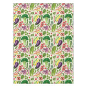 Nappe Récolte de légumes et d'herbes sur le blanc (Devant)