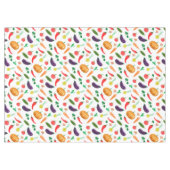 Nappe Récolte légumes tomate poivre carottes champignon  (Devant (Horizontal))