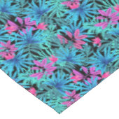 Nappe Rectangle de Motif de fleurs tropicales exotiques (Angle)