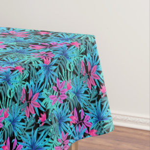 Nappe Rectangle de Motif de fleurs tropicales exotiques
