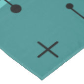 Nappe Rectangles arrondies Carré Turquoise (Angle)