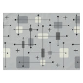 Nappe Rectangles arrondies gris Carré (Devant (Horizontal))