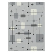 Nappe Rectangles arrondies gris Carré (Devant)