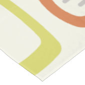 Nappe Rectangles arrondies MCM du milieu du siècle (Angle)