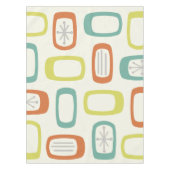 Nappe Rectangles arrondies MCM du milieu du siècle (Devant)