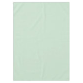 Nappe rectangulaire en coton 100% vert clair (Devant)