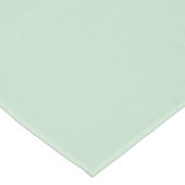Nappe rectangulaire en coton 100% vert clair (Angle)