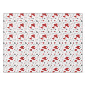 Nappe Red and Black Doodle Hearts Love (Devant (Horizontal))