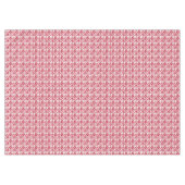 Nappe Red and white floral pattern (Devant (Horizontal))