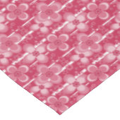 Nappe Red and white floral pattern (Angle)
