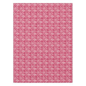 Nappe Red and white floral pattern (Devant)