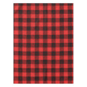 Nappe  Red Black Crosshatch Buffalo Check (Devant)