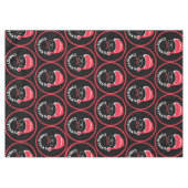 Nappe Red Black Noël (Devant (Horizontal))