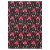 Nappe Red Black Noël (Devant)