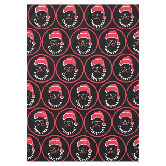 Nappe Red Black Noël (Devant)