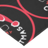 Nappe Red Black Noël (Angle)