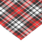 Nappe Red Black White Plaid Tartan Pattern Design  (Angle)