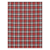 Nappe Red Black White Plaid Tartan Pattern Design  (Devant)