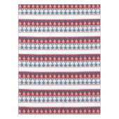 Nappe Red blue ornament (Devant)