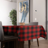 Nappe Red Buffalo Plaid & Joyeux Noël