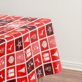 Nappe Red Christmas Holiday Cute Tree Reinder (In Situ)