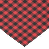 Nappe Red Flannel Buffalo Check Motif (Angle)