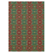 Nappe Red Gold Green Holiday (Devant)