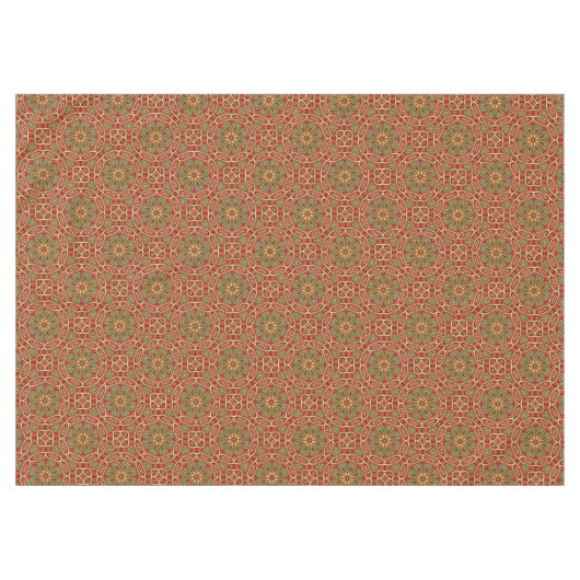 Nappe Red Gold Holiday (Devant (Horizontal))