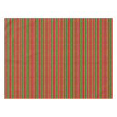 Nappe Red Green Gold Stripes (Devant (Horizontal))