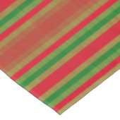 Nappe Red Green Gold Stripes (Angle)