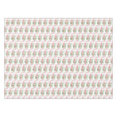 Nappe Red & Green Joyeux Noël Retro Typographie (Devant (Horizontal))