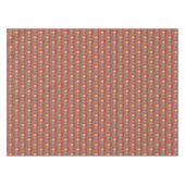 Nappe RED Joyeux motif de boules de Noël (Devant (Horizontal))