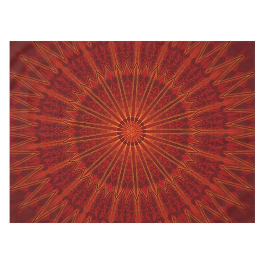 Nappe Red Mandala (Devant (Horizontal))
