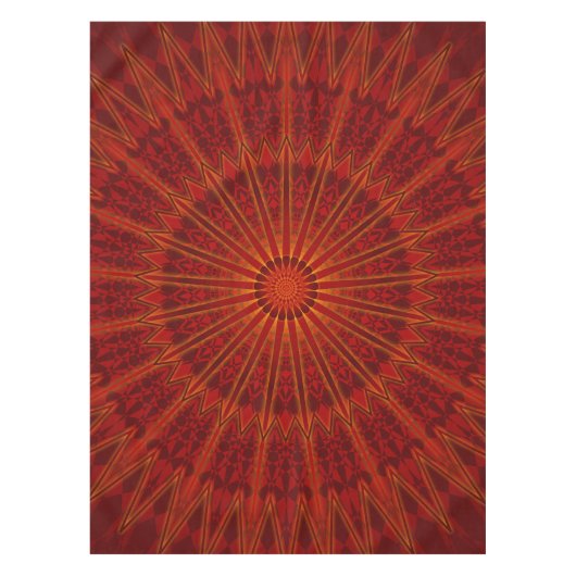 Nappe Red Mandala (Devant)