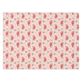 Nappe Red Poinsettia Motif Holiday (Devant (Horizontal))