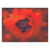 Nappe Red Poppy Dark Arrière - plan & Bokeh Effet (Devant (Horizontal))
