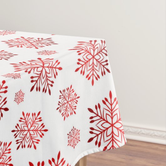Nappe Red Snowflake Pattern (In Situ)