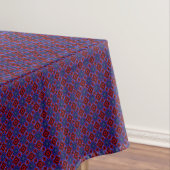 Nappe Red With Blue Stars (In Situ)