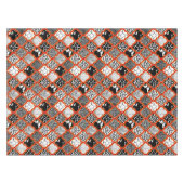 Nappe Red Yellow Hollywood Regency (Devant (Horizontal))