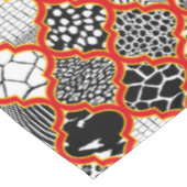 Nappe Red Yellow Hollywood Regency (Angle)