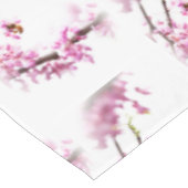 Nappe Redbud & abeille de miel au printemps (Angle)