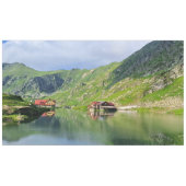 Nappe Reflet du lac Bâlea – Impression alpine des Carpat (Devant (Horizontal))