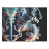 Nappe Réflexion Cheval Scythe Imaginaire (Devant (Horizontal))