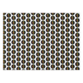 Nappe Reggae Musique avec couleurs du drapeau reggae (Devant (Horizontal))