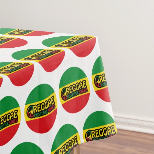 Nappe Reggae Musique avec des vibes positives et drapeau (In Situ)