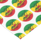 Nappe Reggae Shaka Mains aux couleurs reggae (Angle)