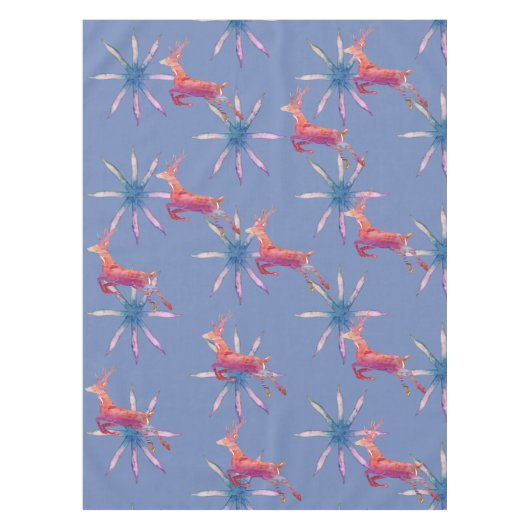Nappe Reindeer and Snowflakes (Devant)