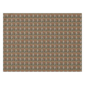 Nappe Reindeer Snowman Christmas Présente Musique Notes (Devant (Horizontal))