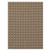 Nappe Reindeer Snowman Christmas Présente Musique Notes (Devant)