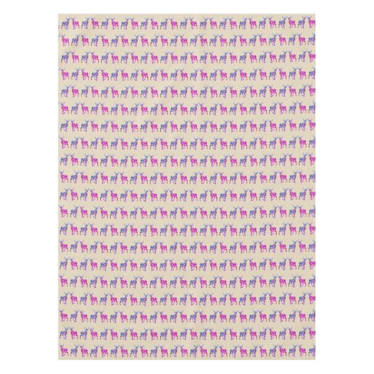 Nappe Reindeers Christmas Art  (Devant)